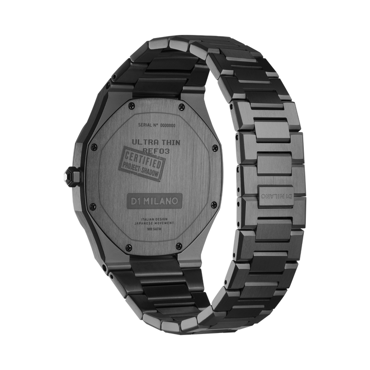 Montre Ultra Thin Project Shadow - Montre - D1 Milano - Les Champs d'Or