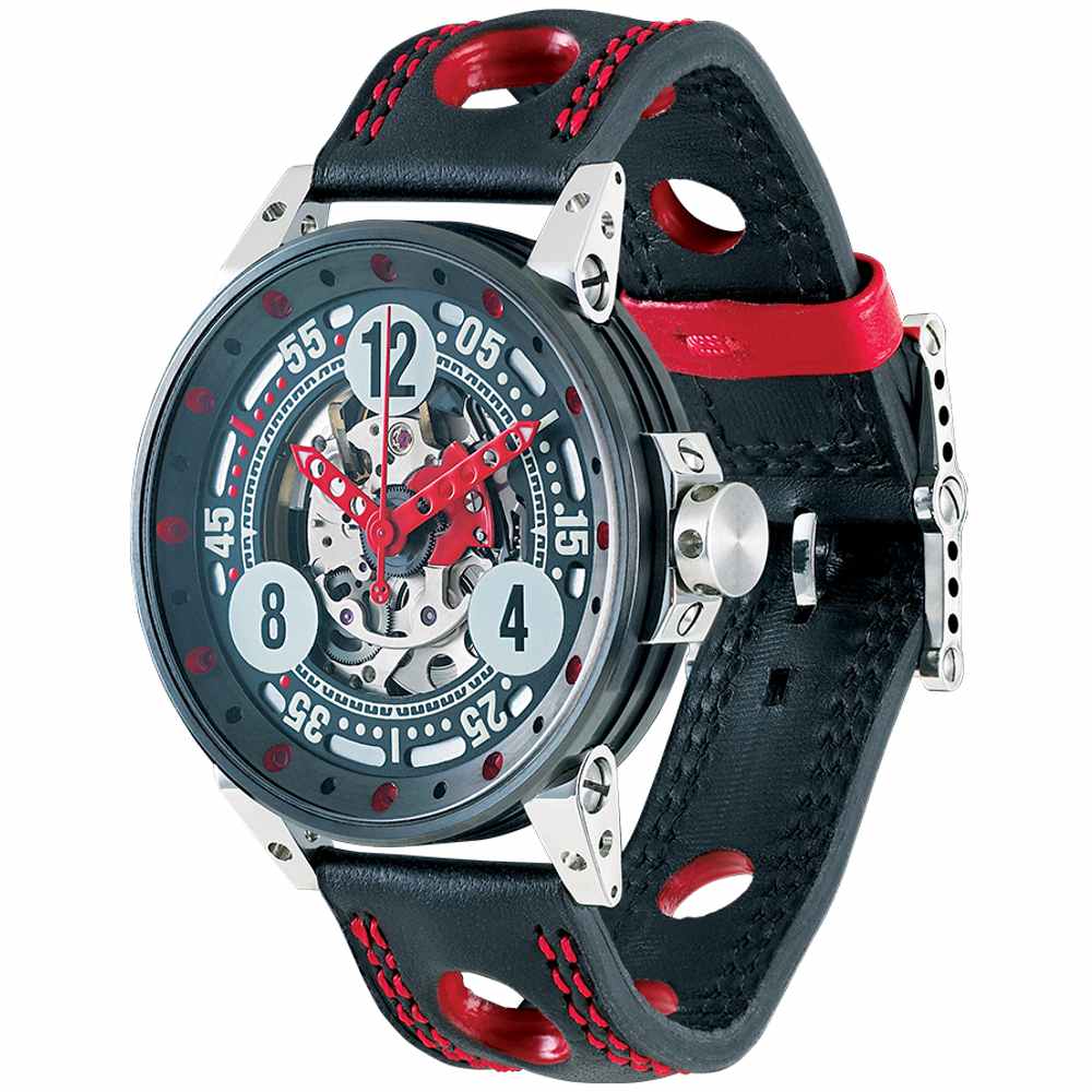 Montre V6-44 Sport Aiguilles Rouges B.R.M Montre - Les Champs d'Or