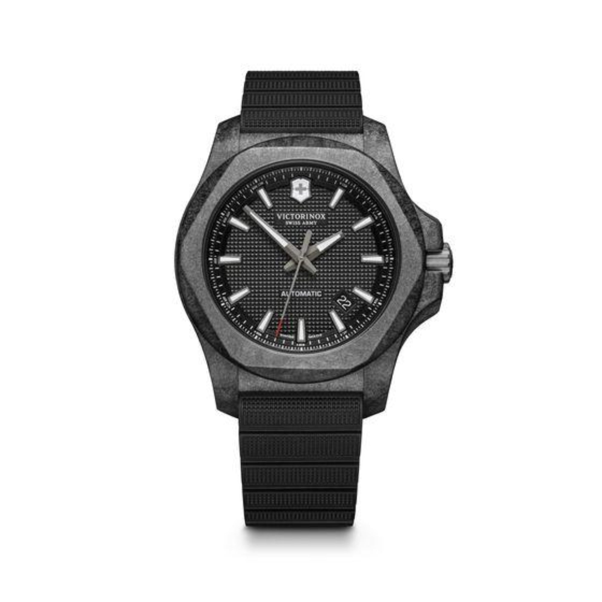 VictorInox INOX Carbon Mechanical Watch 241866.1 - Les Champs d'Or