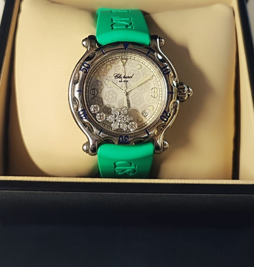 Montre Chopard Happy Sport Snowflake Occasion   Montre - Les Champs d'Or
