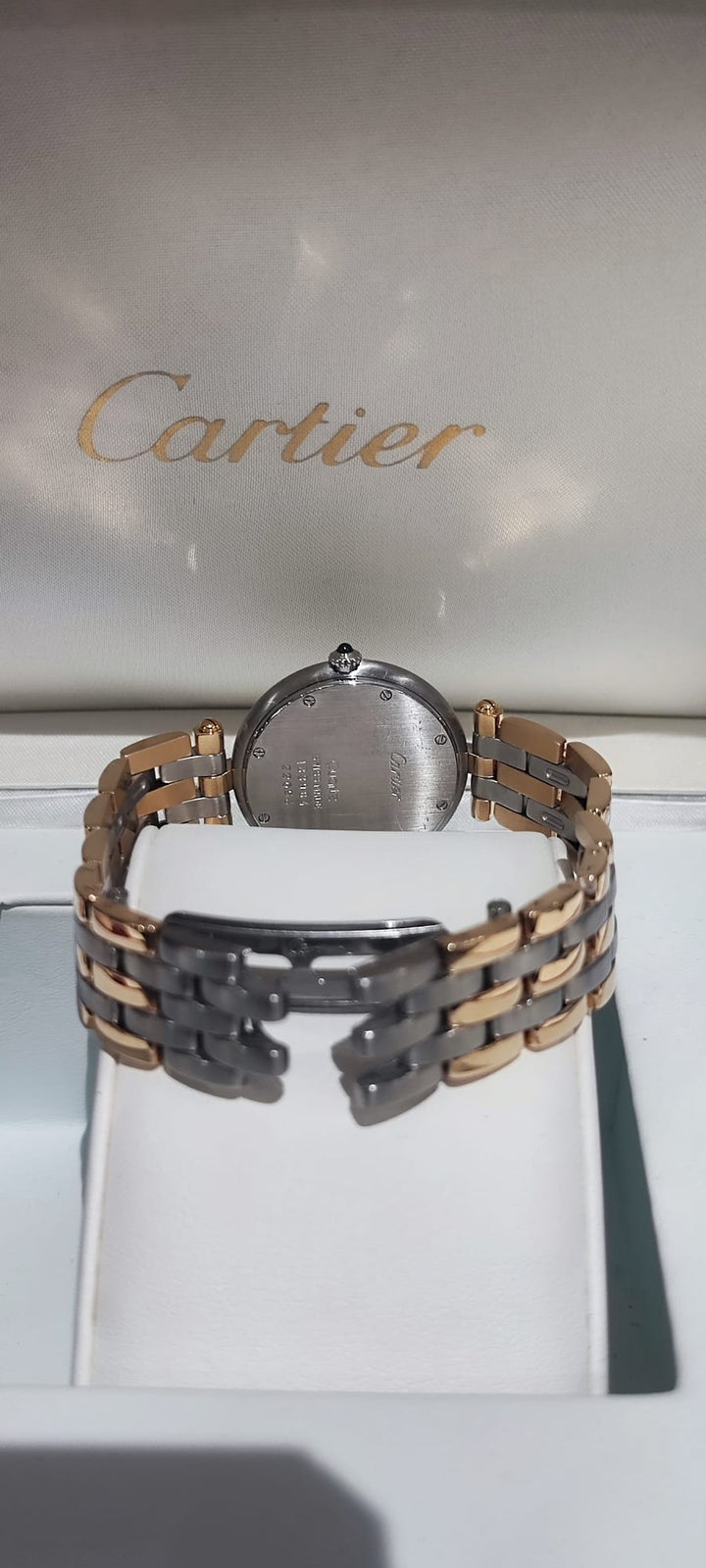 Montre Cartier Panthere Cougar Or Jaune et Acier d'occasion - Les Champs d'Or - Montre - Occasion