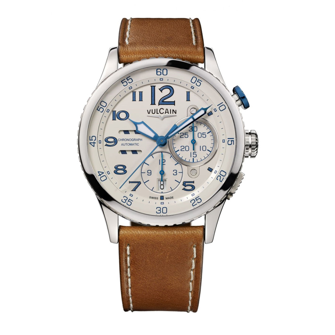 Montre Aviator Instrument Chronographe - 590263A77.BFC011 - Montre - Vulcain - Les Champs d'Or