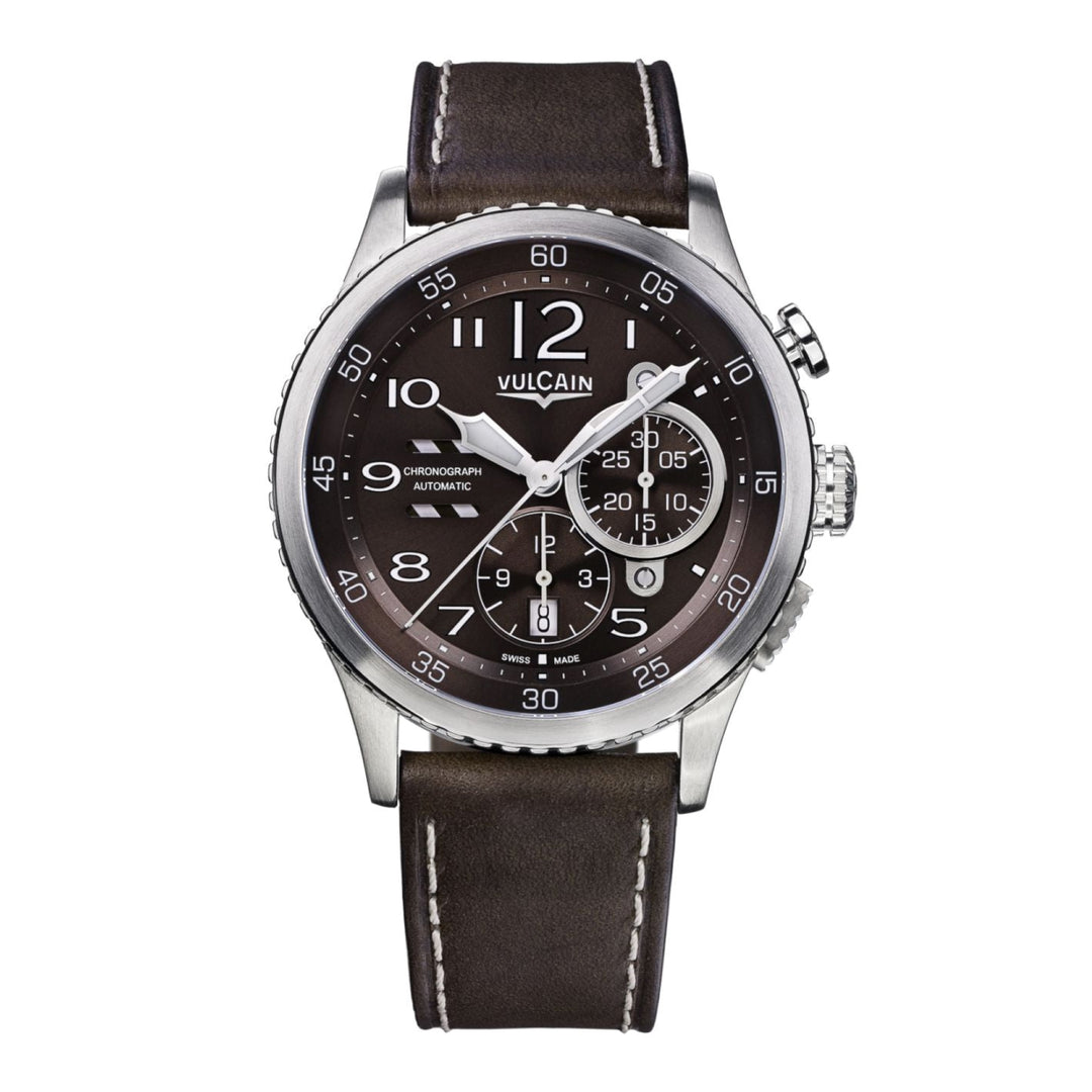 Montre Aviator Instrument Chronographe - 590163A47.BFC008 - Montre - Vulcain - Les Champs d'Or