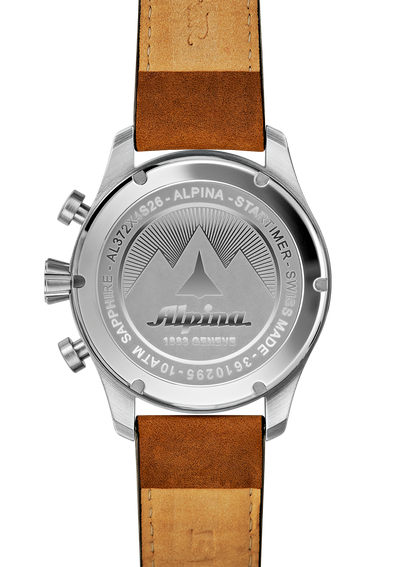 Alpina - Montre Startimer Pilot Big Date Bleu Marine Mat - Les Champs d'Or