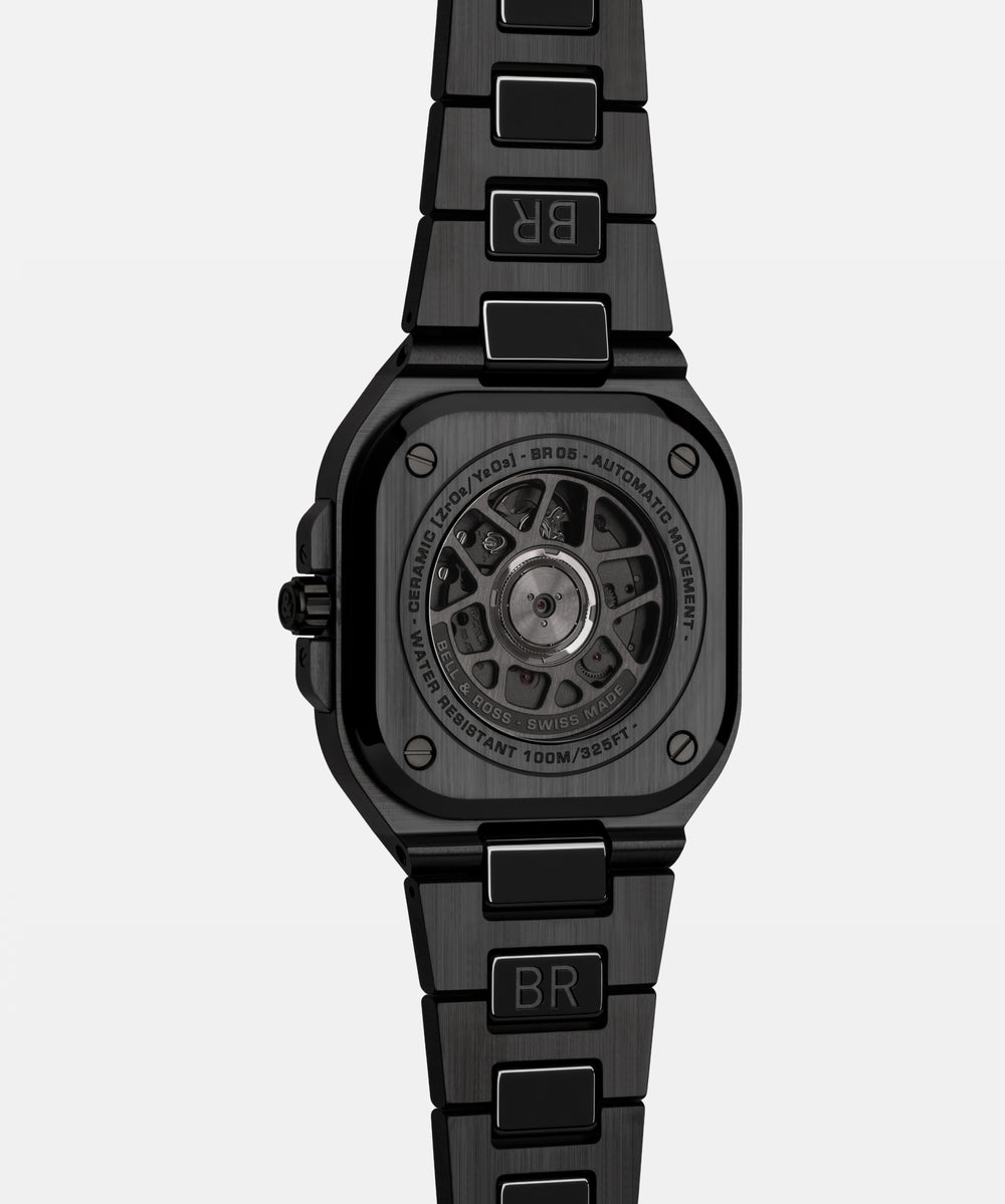 Montre BR 05 Black Ceramic Bracelet Ceramic - Les Champs d'Or - Montre - Bell & Ross