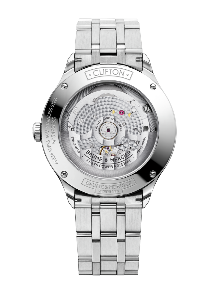Montre Clifton Baumatic Automatique  10468 - Baume & Mercier - Les Champs d'Or