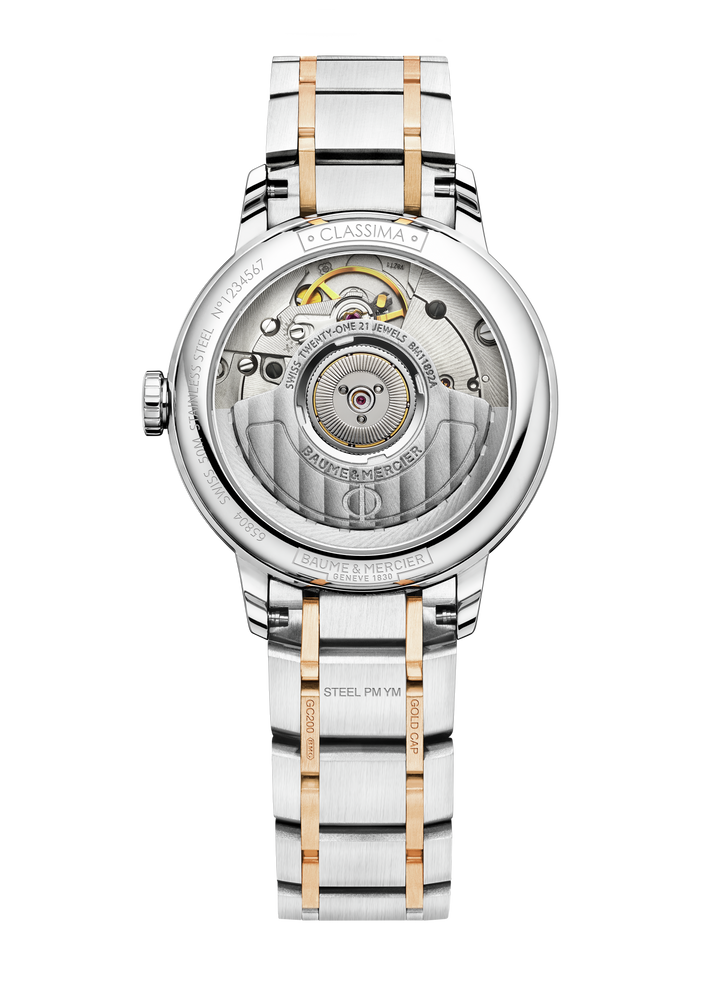 Montre Classima Automatique 10269 -  Baume & Mercier - Les Champs d'Or