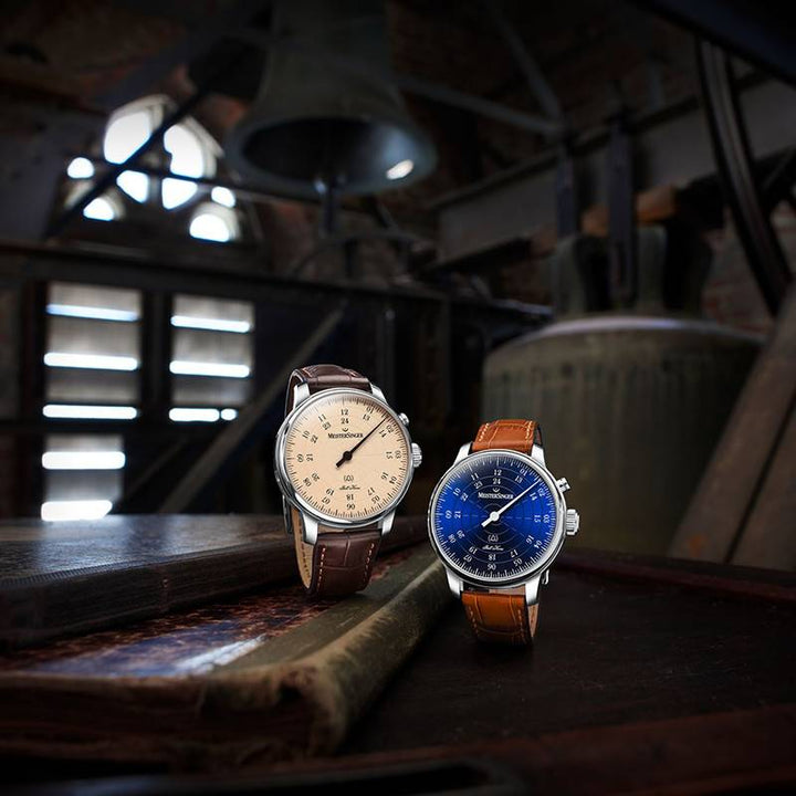 MeisterSinger - Montre Mono-Aiguille Bell Hora BH0908 - Les Champs d'Or