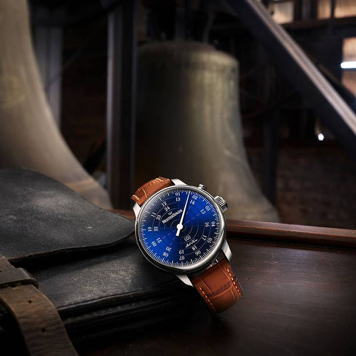 MeisterSinger - Montre Mono-Aiguille Bell Hora BH0908 - Les Champs d'Or