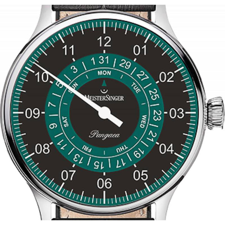 MeisterSinger - Montre Mono-Aiguille Pangaea Day Date PDD902P - Les Champs d'Or