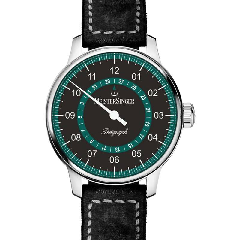 MeisterSinger - Montre Mono-Aiguille Perigraph AM1002P - Les Champs d'Or