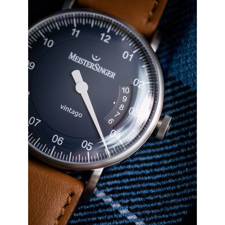 MeisterSinger - Montre Mono-Aiguille Vintago VT902 - Les Champs d'Or