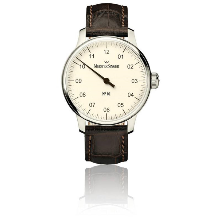 Montre Mono-aiguille N°01 - 43 mm AM3303 - Montre - MeisterSinger - Les Champs d'Or