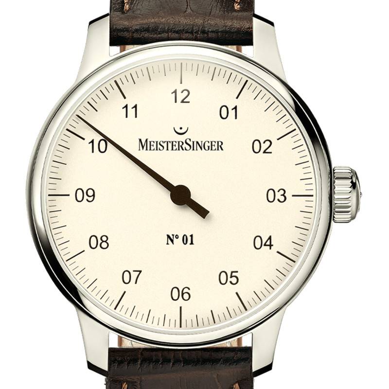 MeisterSinger - Montre Mono-aiguille n°1 - 43 mm AM3303 - Les Champs d'Or