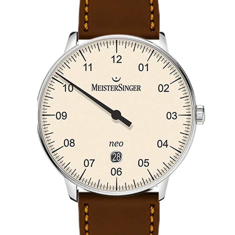 MeisterSinger - Montre Mono-Aiguille Neo Plus NE403 - Les Champs d'Or