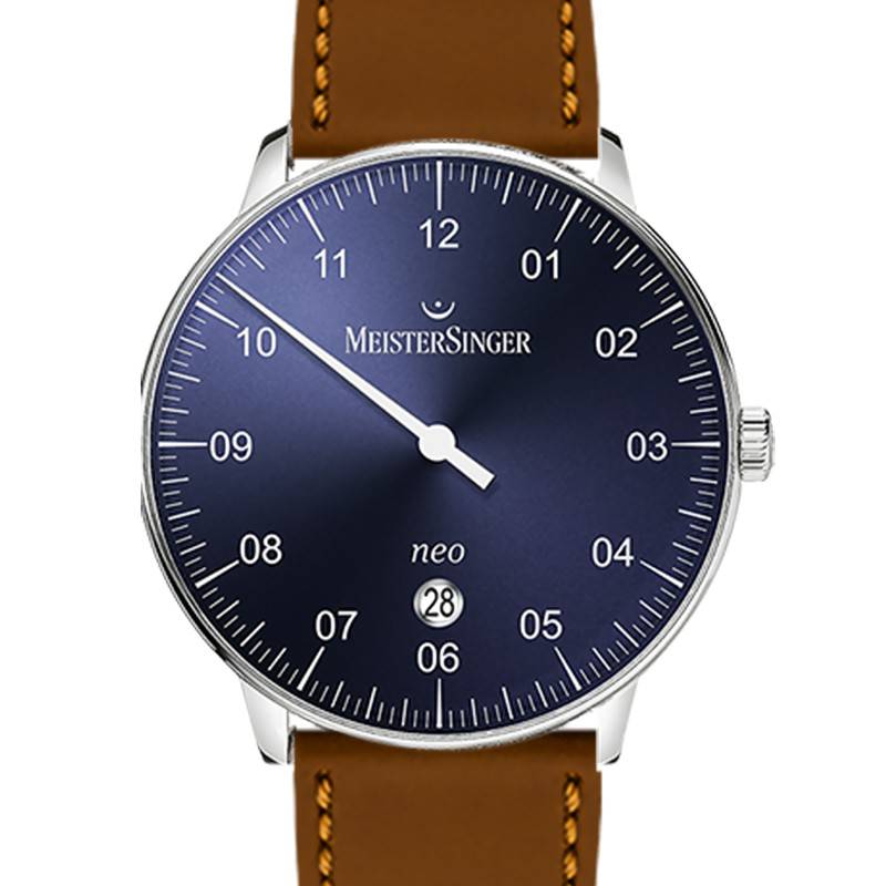 MeisterSinger - Montre Mono-Aiguille Neo Plus NE408 - Les Champs d'Or