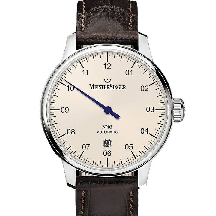 MeisterSinger - Montre Mono-Aiguille N°03- 40 Mm DM903 - Les Champs d'Or
