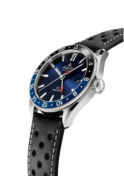 Alpina - Montre Alpiner Quartz Gmt Bleu Marine - Les Champs d'Or