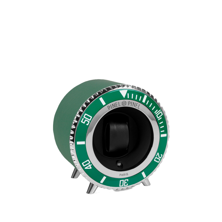 Twin Sub Green/Silver Cuir - Pinel & Pinel - Les Champs d'Or