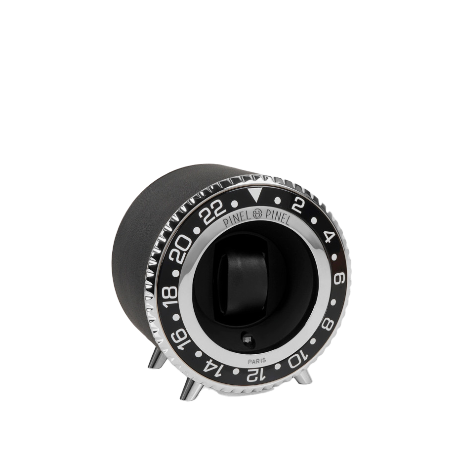 Twin Sub Black/Silver Cuir Noir - Pinel & Pinel - Les Champs d'Or