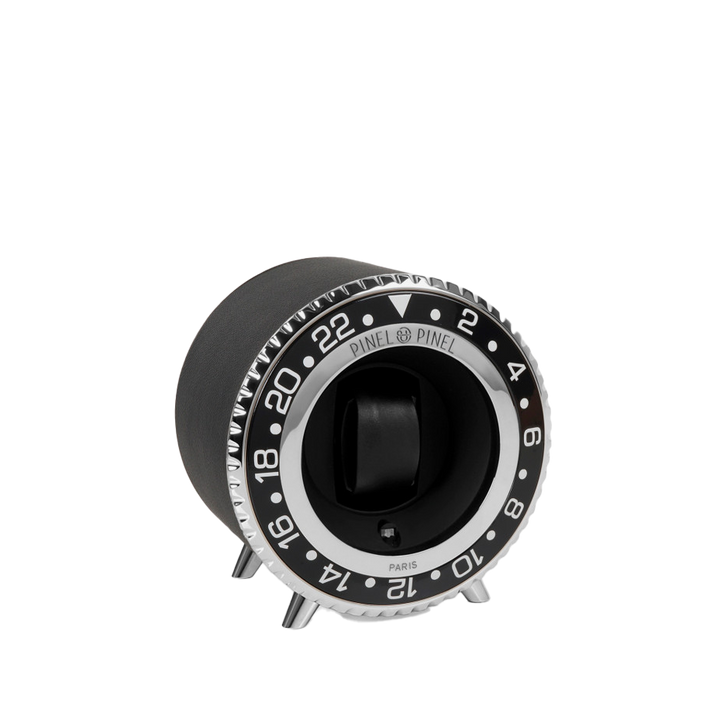 Twin Sub Black/Silver Cuir Noir - Pinel & Pinel - Les Champs d'Or