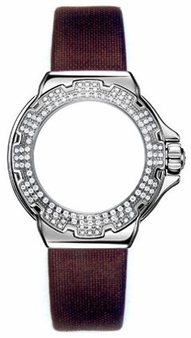 Formula 1 Bracelet Niza aubergine Montre bijoux quartz - Date - AVEC boucle ardillon BC0848 - Bracelets Montres - Tag Heuer - Les Champs d'Or