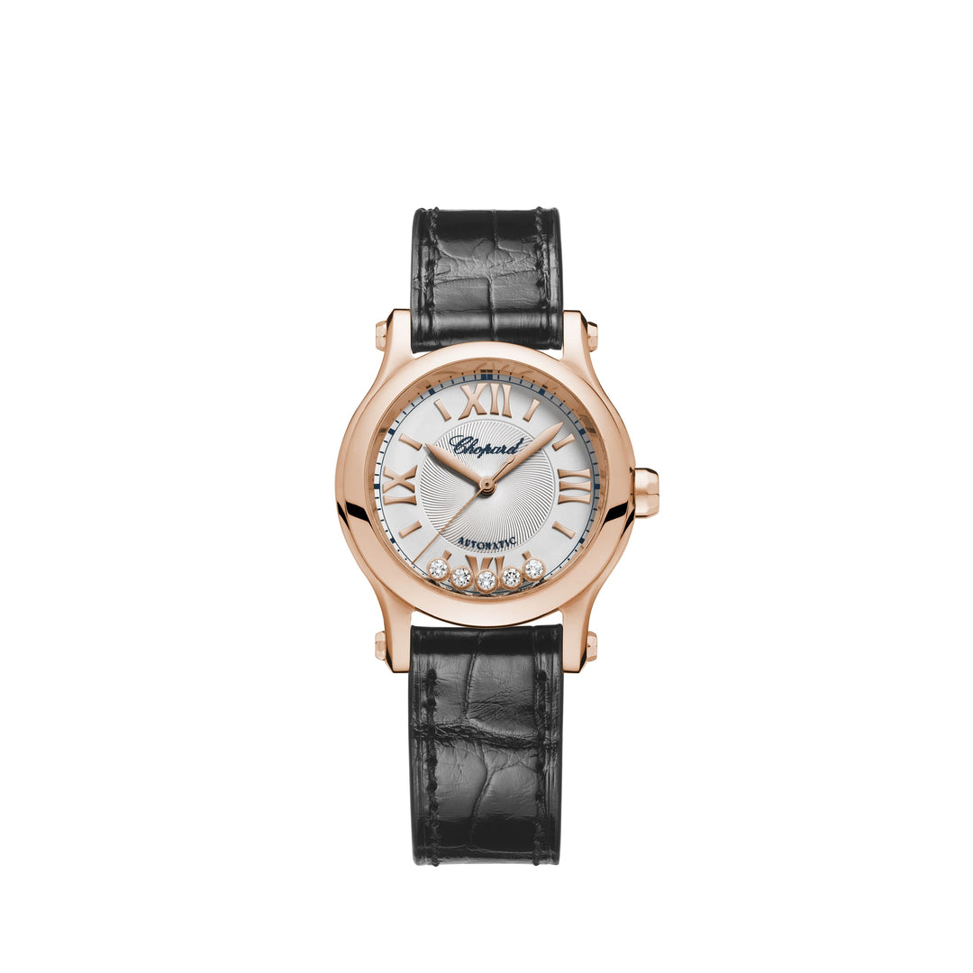 Montre Happy Sport Automatique Or Rose 274893-5011 - Montre - Chopard - Les Champs d'Or