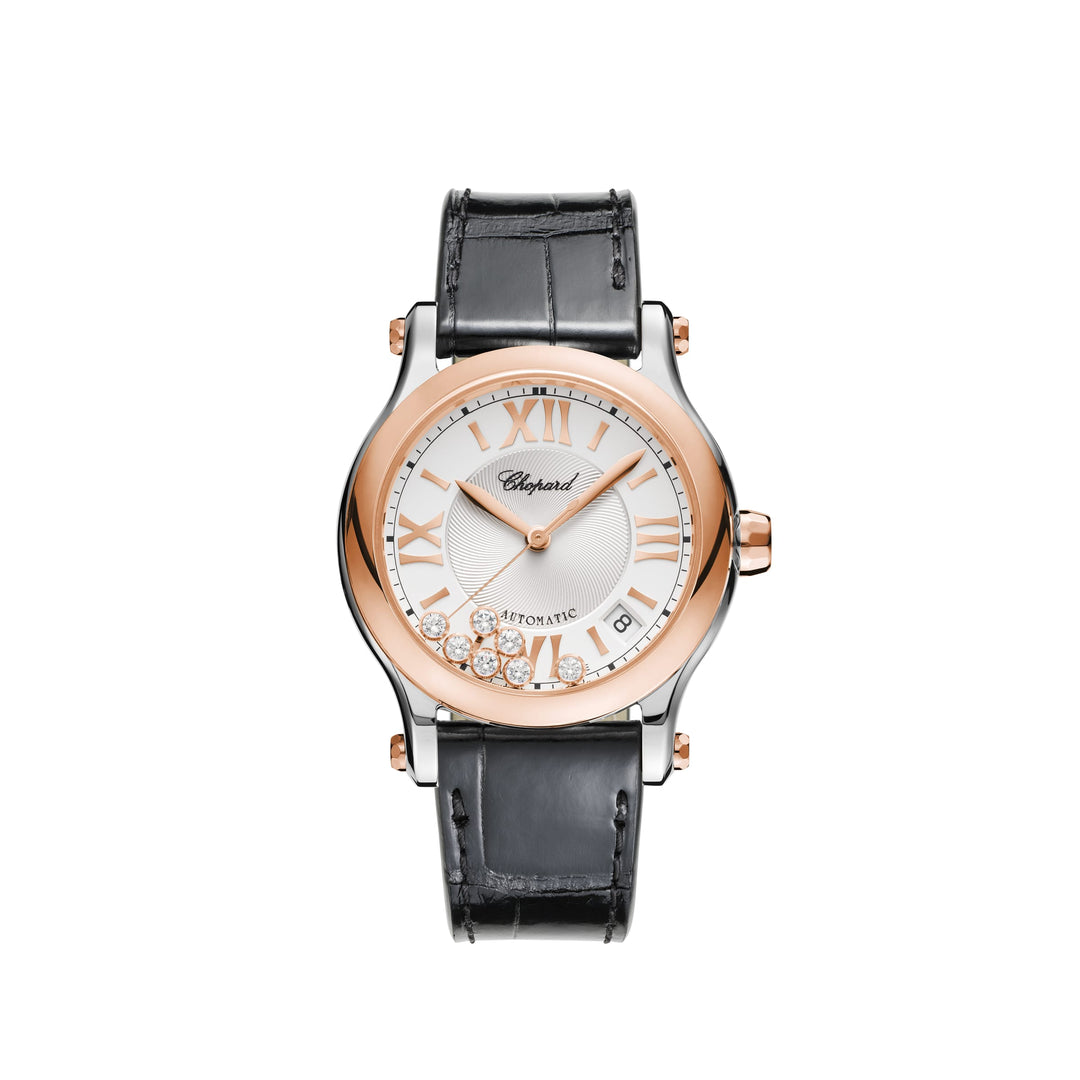 Montre Happy Sport Automatique Or Rose 278559-6001 - Montre - Chopard - Les Champs d'Or