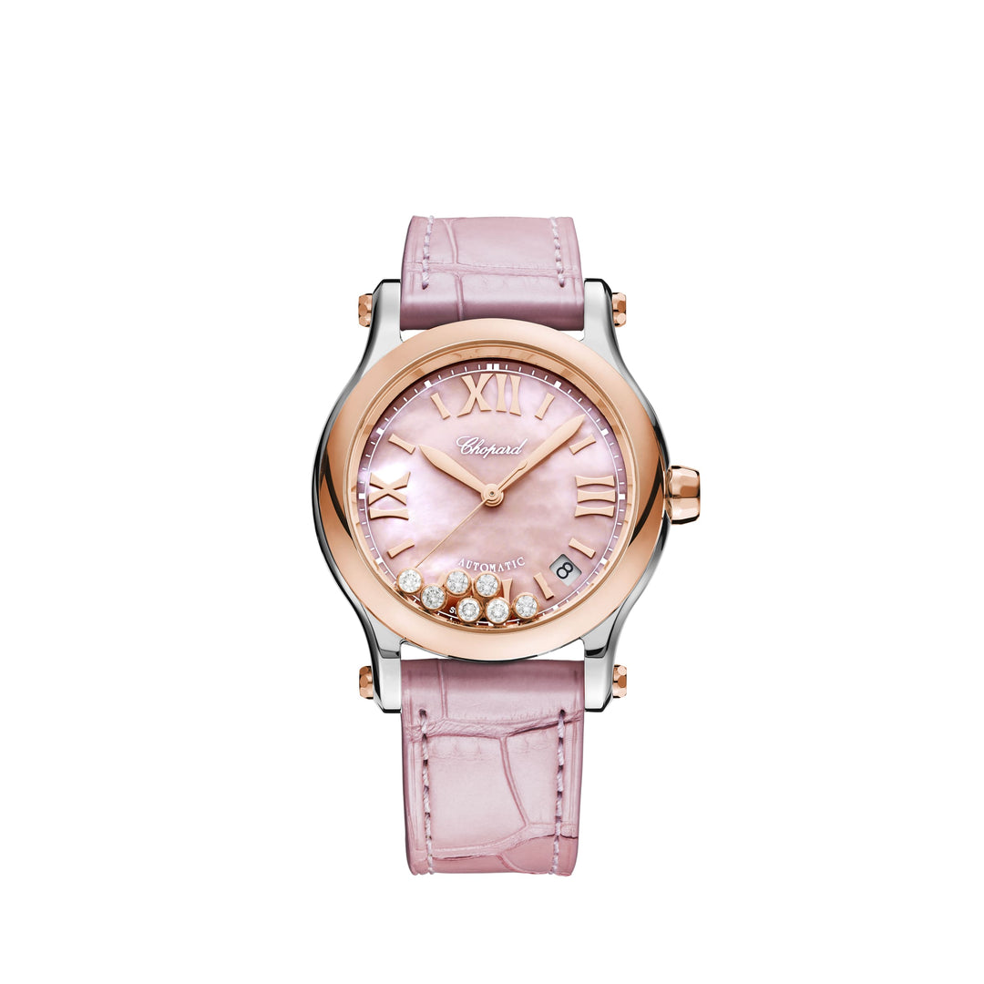 Montre Happy Sport Automatique Or Rose 278559-6021 - Montre - Chopard - Les Champs d'Or