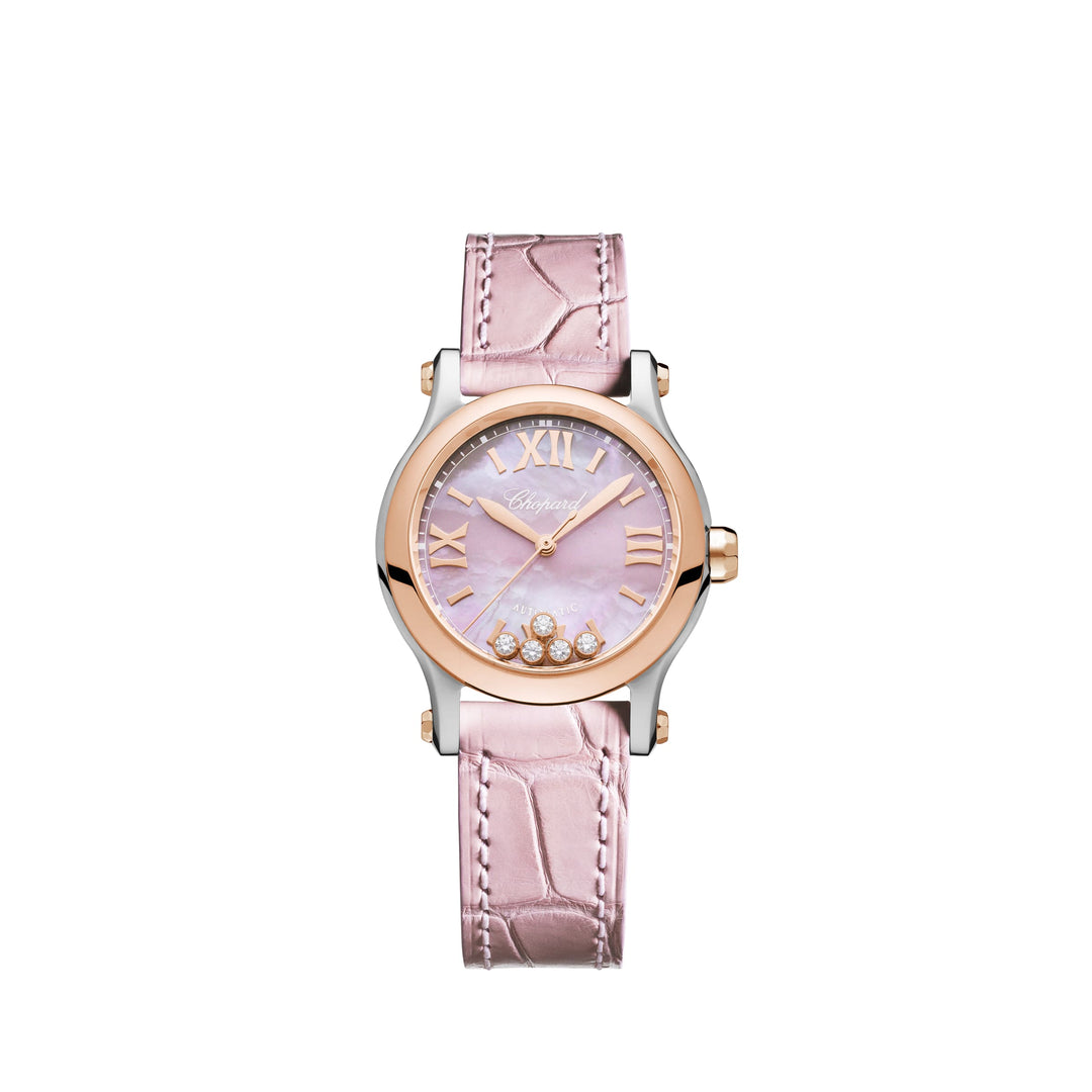 Montre Happy Sport Automatique Or Rose 278573-6011 - Montre - Chopard - Les Champs d'Or