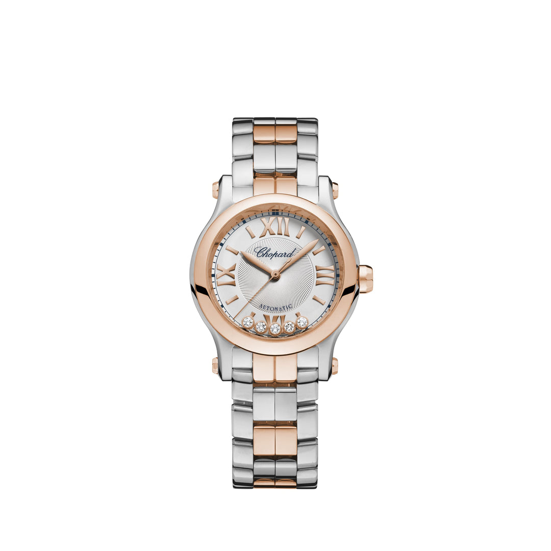 Montre Happy Sport Automatique Or Rose 278573-6017 - Montre - Chopard - Les Champs d'Or