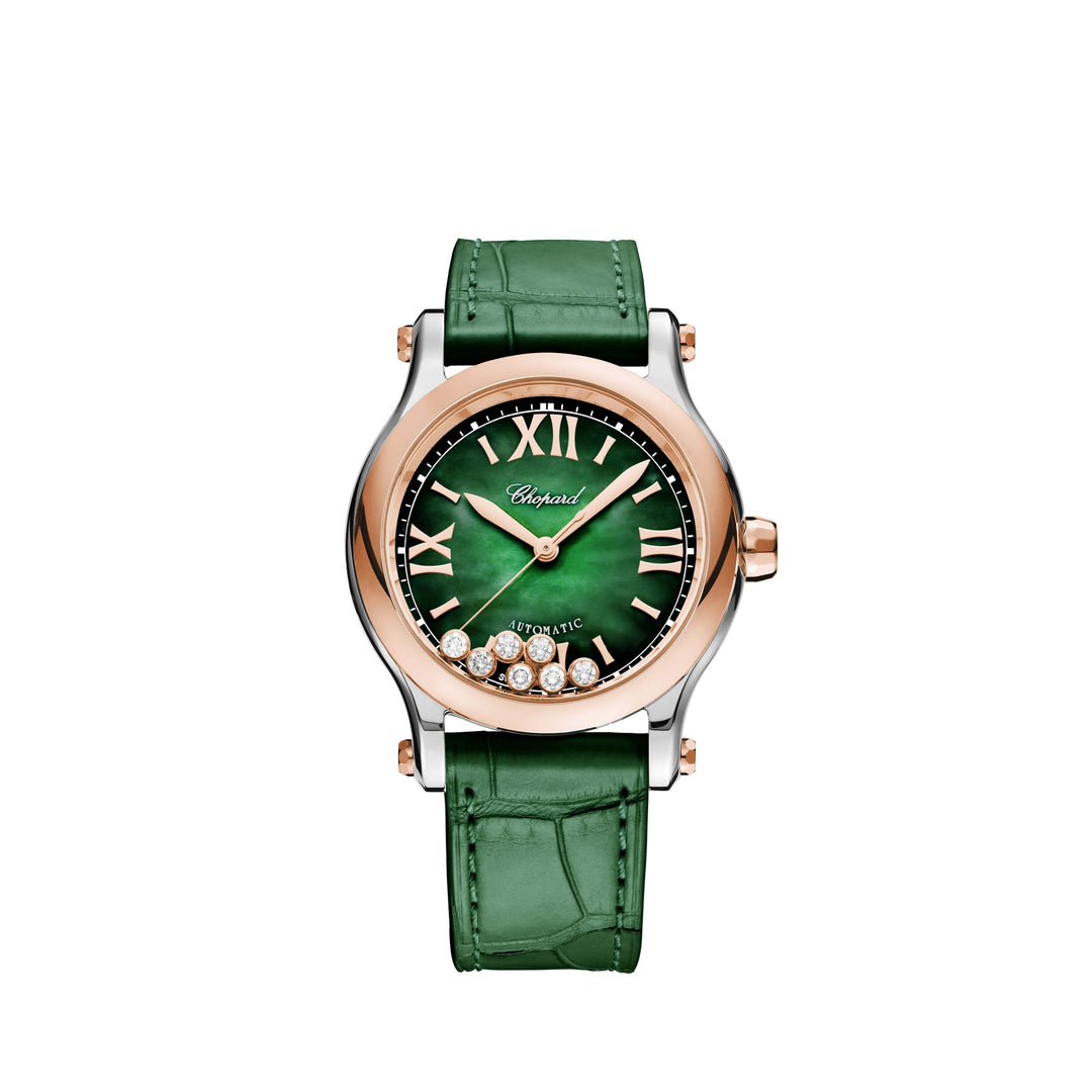 Montre Happy Sport Automatique Or Rose 278578-6002 - Montre - Chopard - Les Champs d'Or