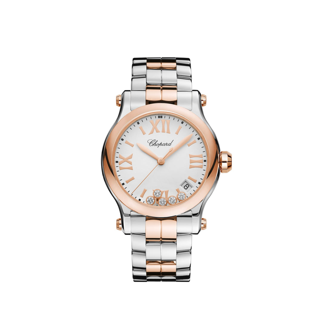 Montre Happy Sport Quartz Or Rose 278582-6002 - Montre - Chopard - Les Champs d'Or