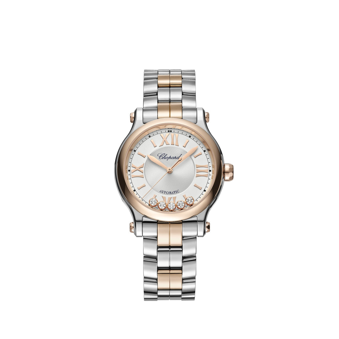 Montre Happy Sport Automatique Or Rose 278608-6002 - Montre - Chopard - Les Champs d'Or