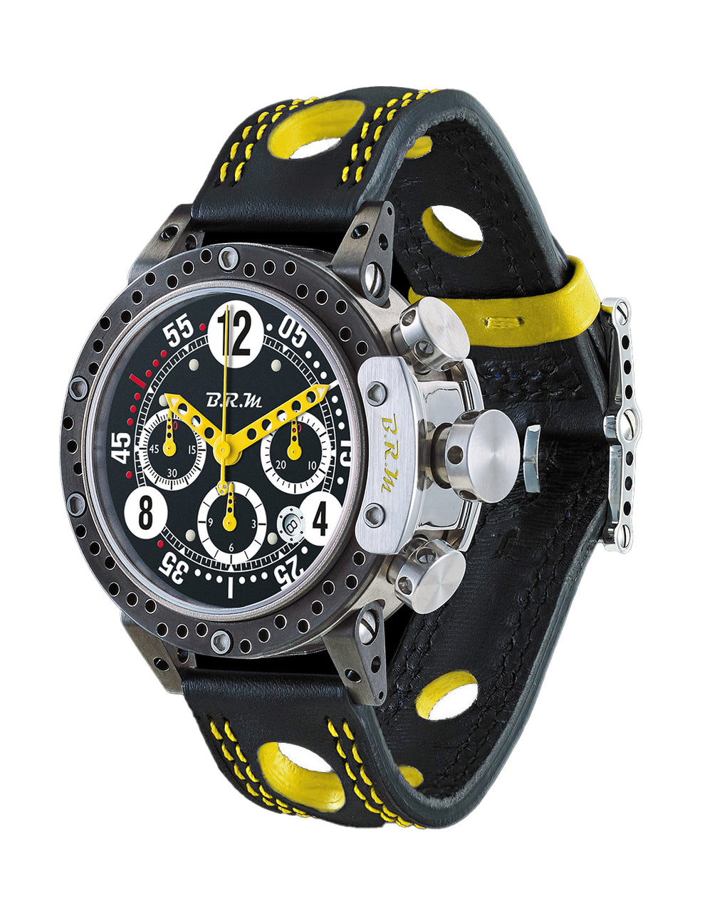 Montre BRM DDF12-46 Aiguilles Jaune -  B.R.M - Les Champs d'Or