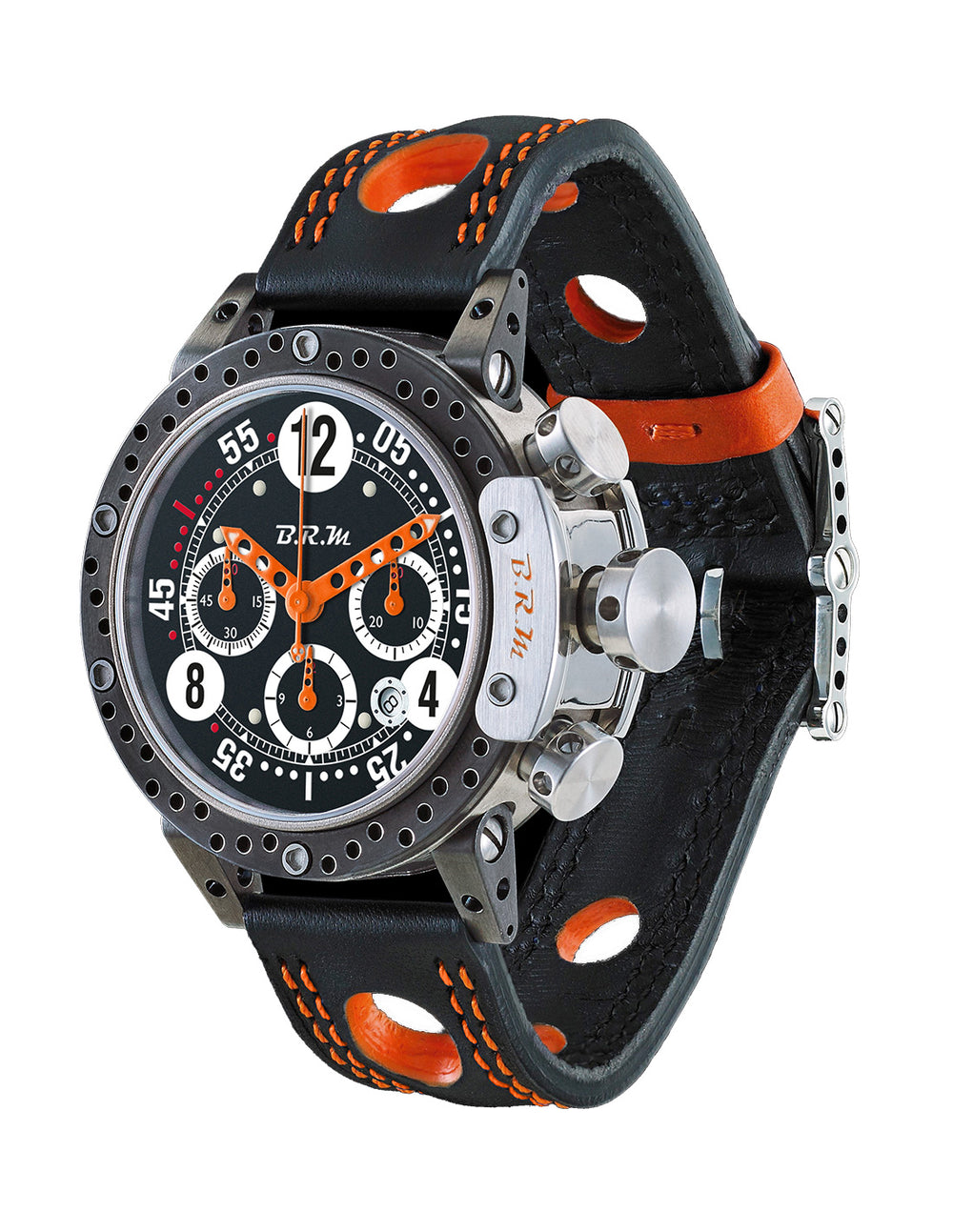 Montre B.R.M DDF12-46 Aiguilles Orange -  B.R.M - Les Champs d'Or