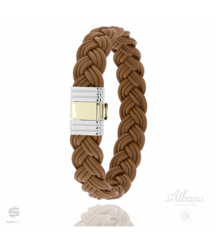 Bracelet Albanu Monaco Cuir de Pomme Rubyfrost - 699 FCP ORAC - Albanu  - Bracelet - Les Champs d'Or