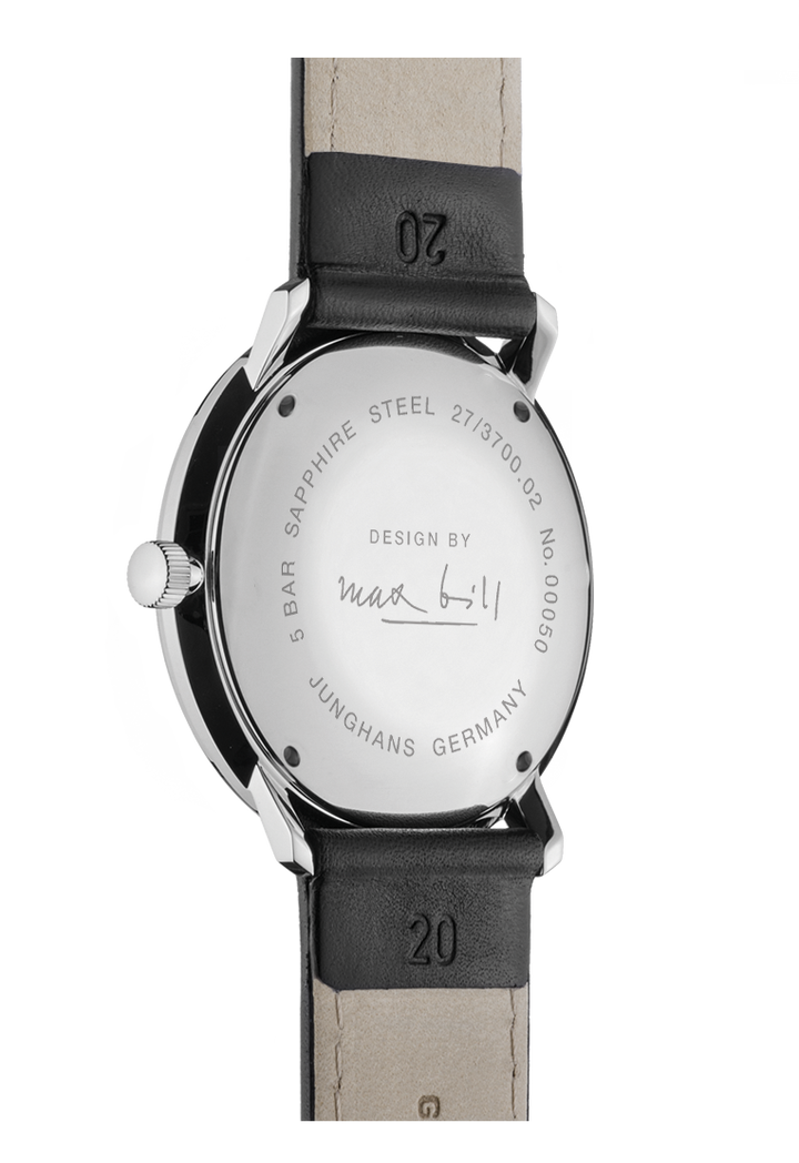 Montre Max Bill  Handaufzug 027/3700.02 - Montre - Junghans - Les Champs d'Or