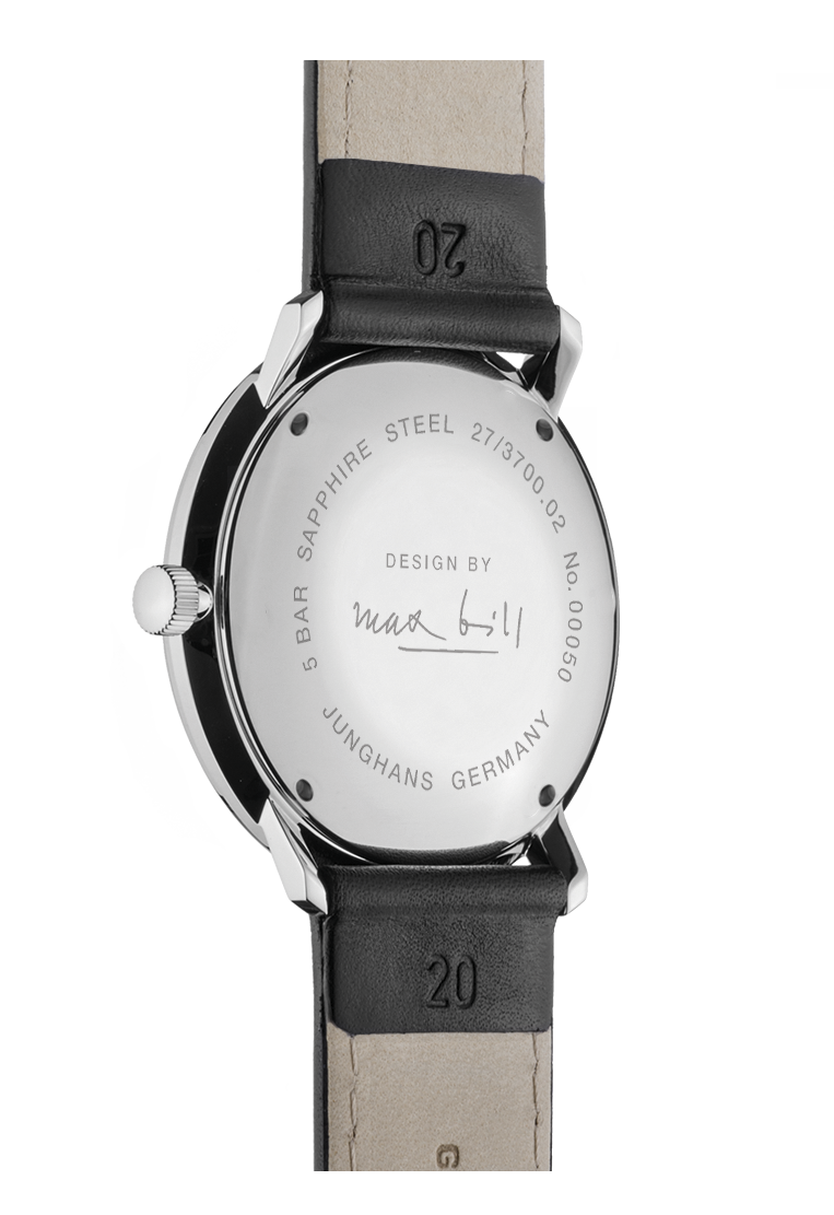 Junghans Max Bill Handaufzug watch 027 3700.00 Les Champs D Or