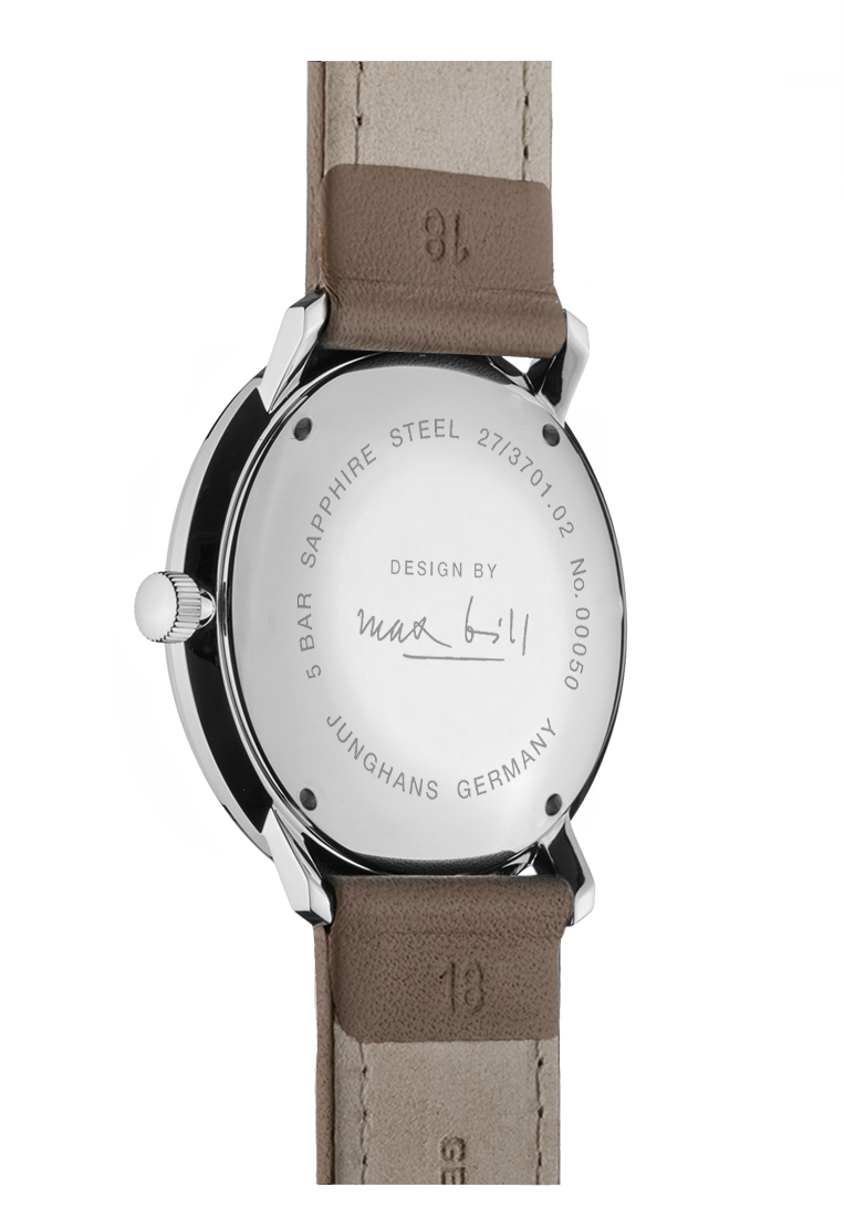 Junghans Max Bill Handaufzug watch 027 3701.00 Les Champs D Or