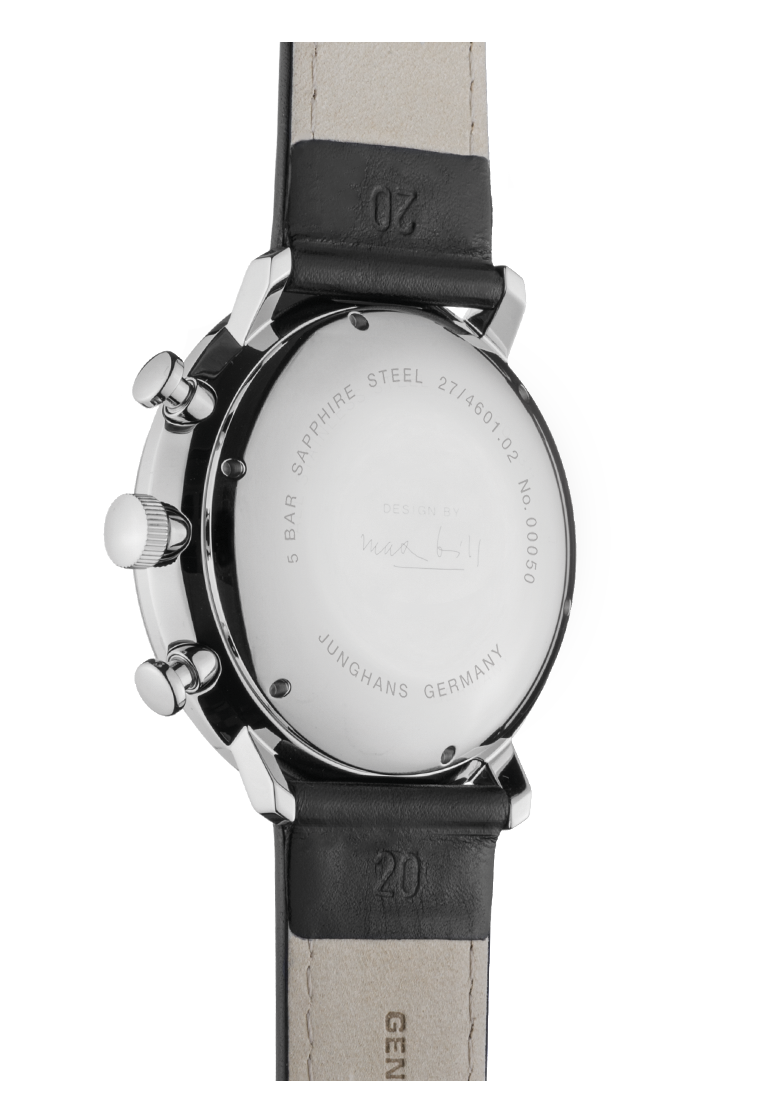 Montre Max Bill  Chronoscope 027/4601.02 - Montre - Junghans - Les Champs d'Or