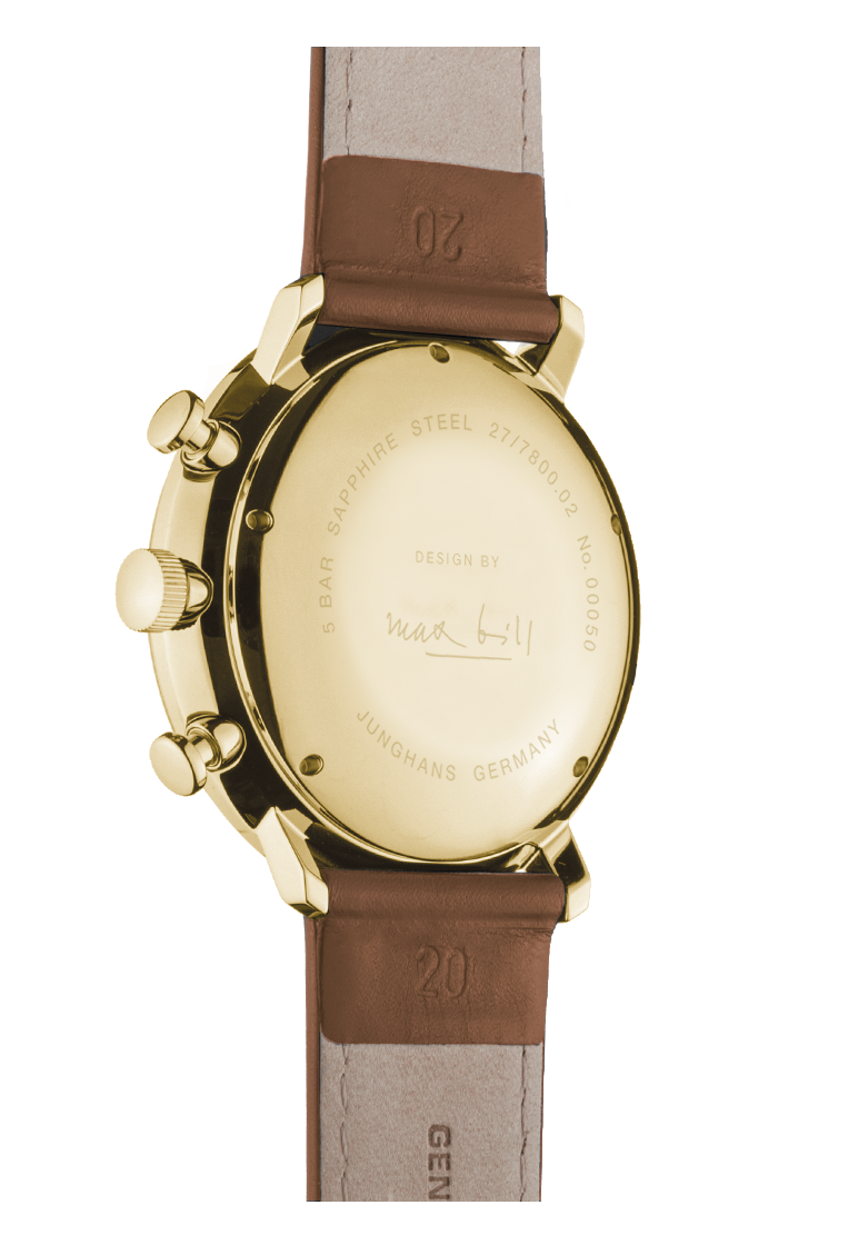 Montre Max Bill  Chronoscope 027/7800.02 - Montre - Junghans - Les Champs d'Or