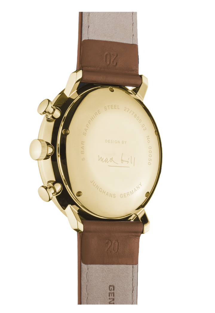 Montre Max Bill  Chronoscope 027/7800.02 - Montre - Junghans - Les Champs d'Or