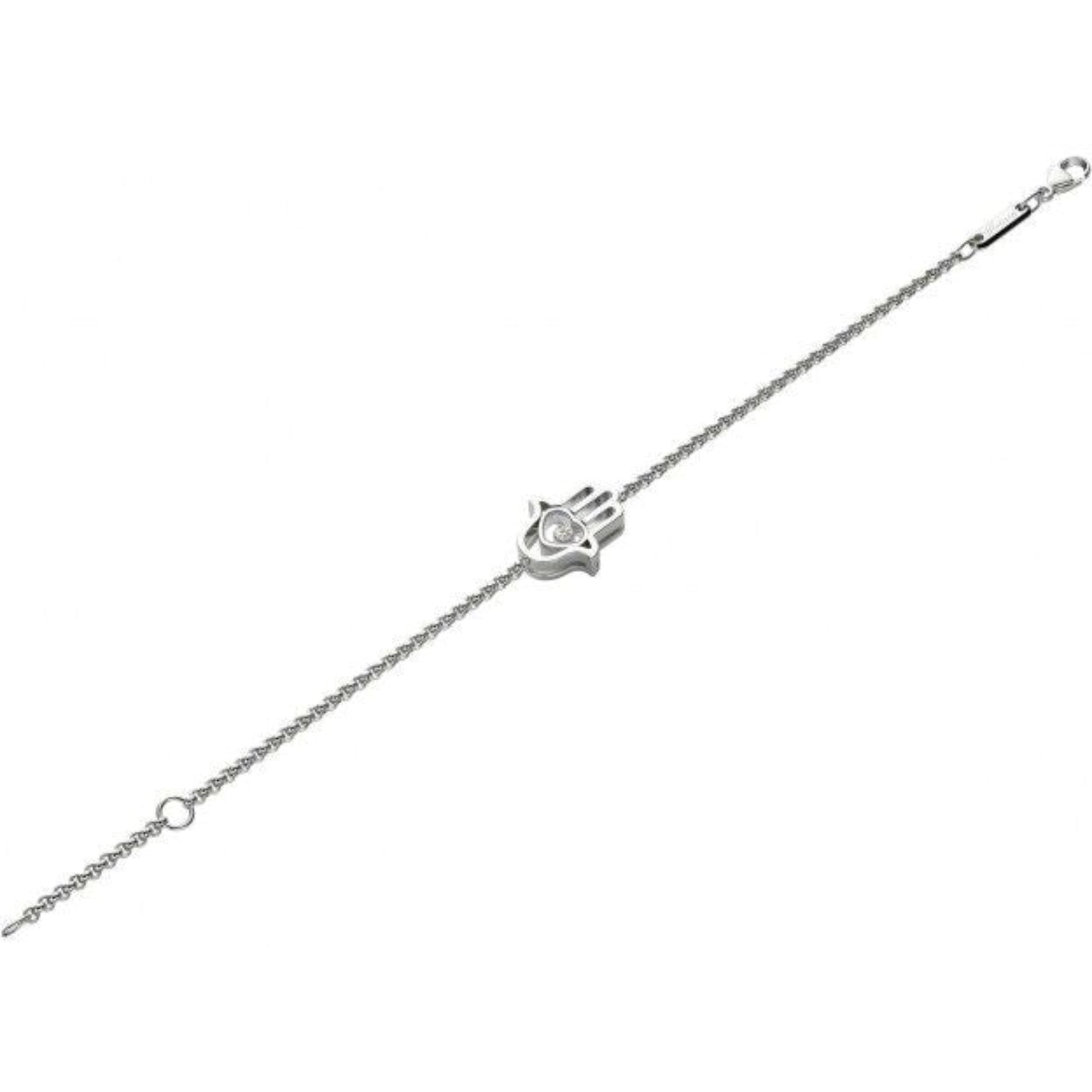 Chopard Happy Diamonds Bracelet White Gold Les Champs D Or Les