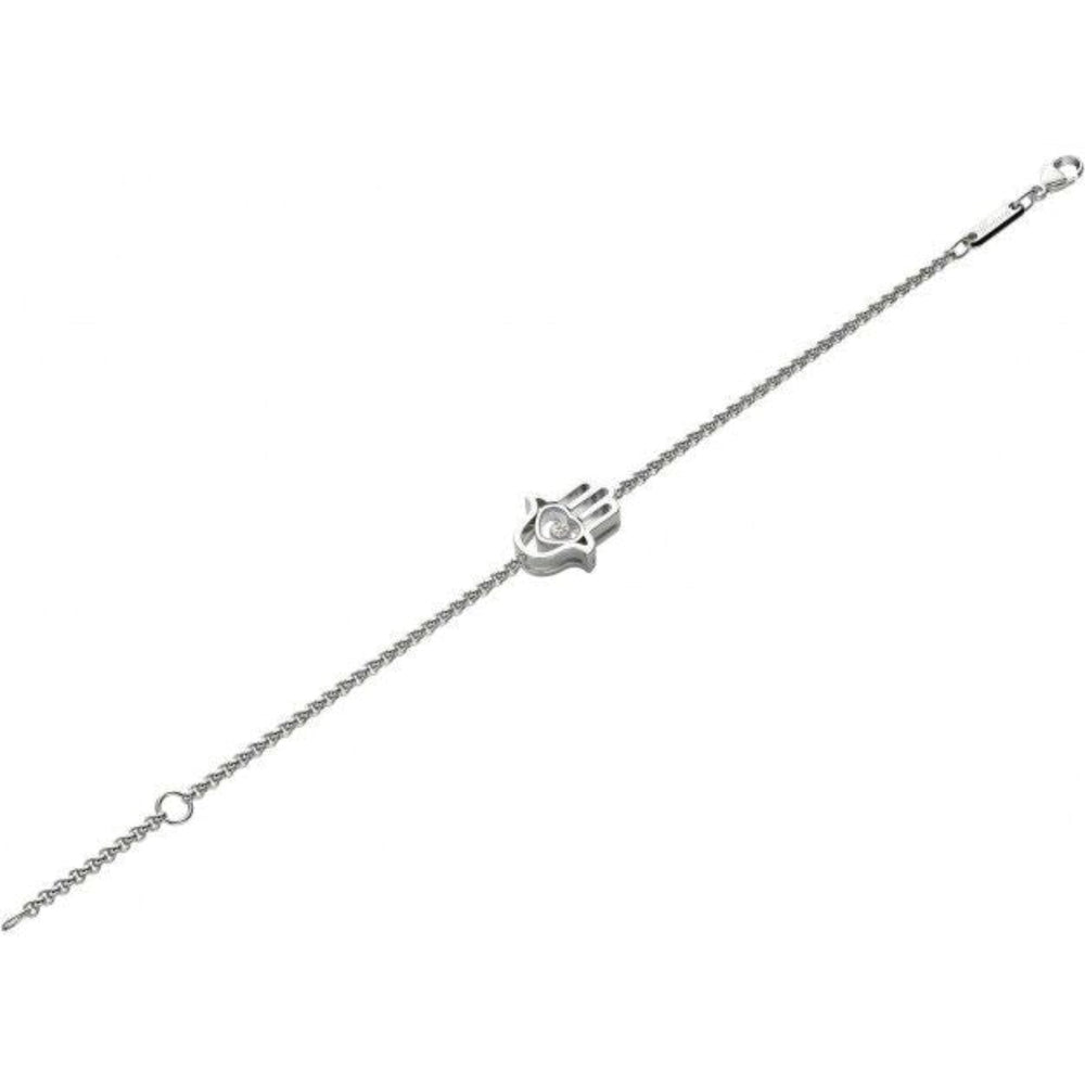 Bracelet Happy Diamonds Or Blanc 857864-1001 - Chopard Joaillerie - Bracelet - Les Champs d'Or