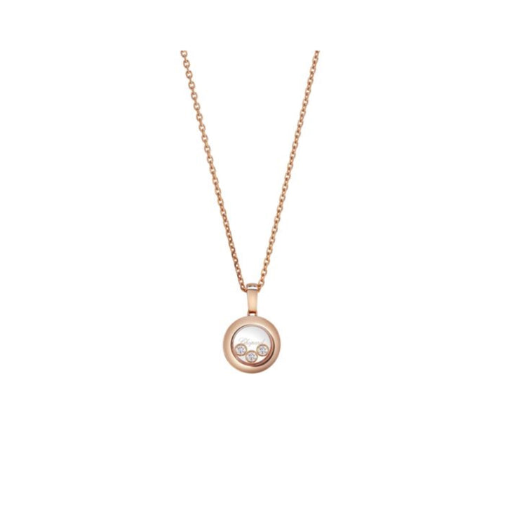 Pendentif Happy Diamonds Icons Or Rose 79A018-5001 - Chopard Joaillerie - Pendentif - Les Champs d'Or