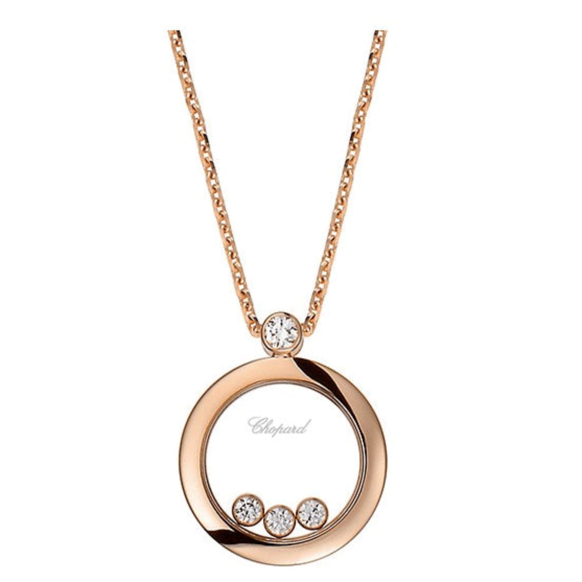 Happy Diamonds Icons Pendant Rose Gold 3 Mobile Brilliants 793929 5201