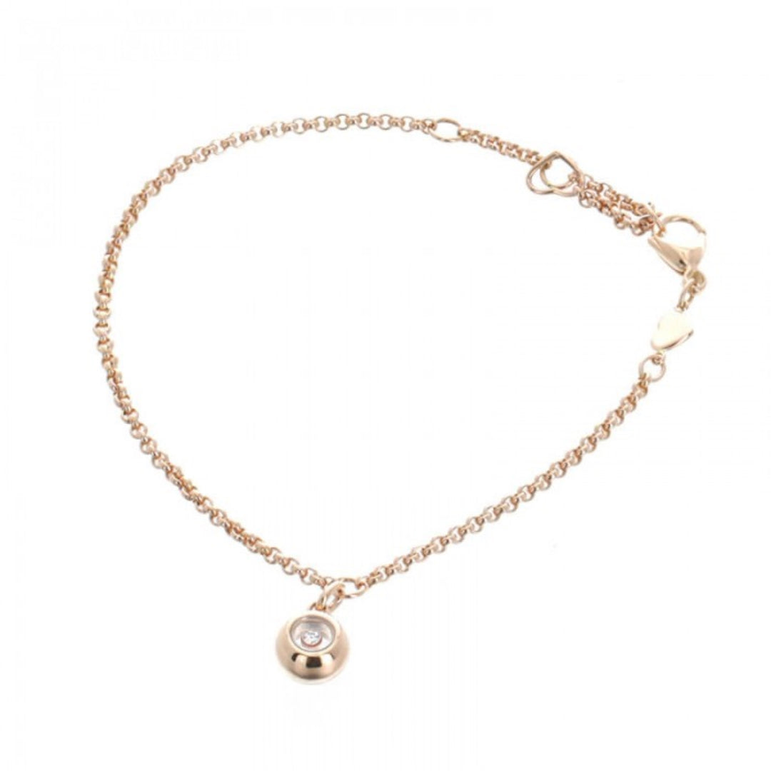 Bracelet Happy Diamonds Or Rose Rond 859010-5001 - Chopard Joaillerie - Bracelet - Les Champs d'Or