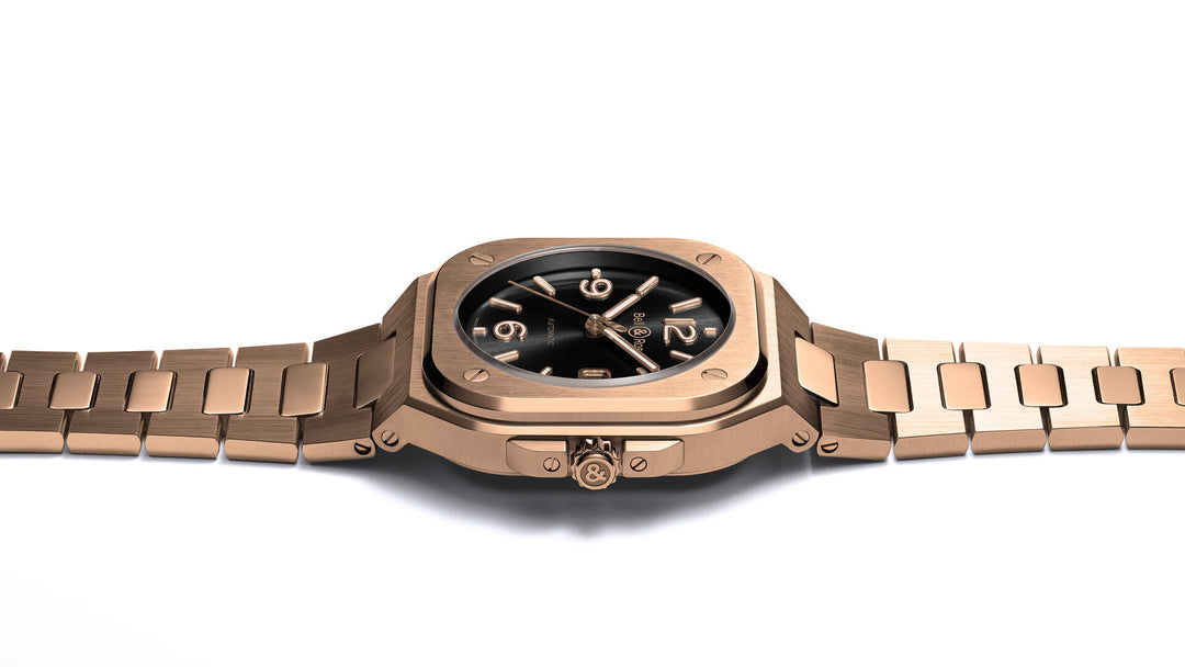 Bell & Ross - BR 05 Gold Bracelet Or Rose - Les Champs d'Or