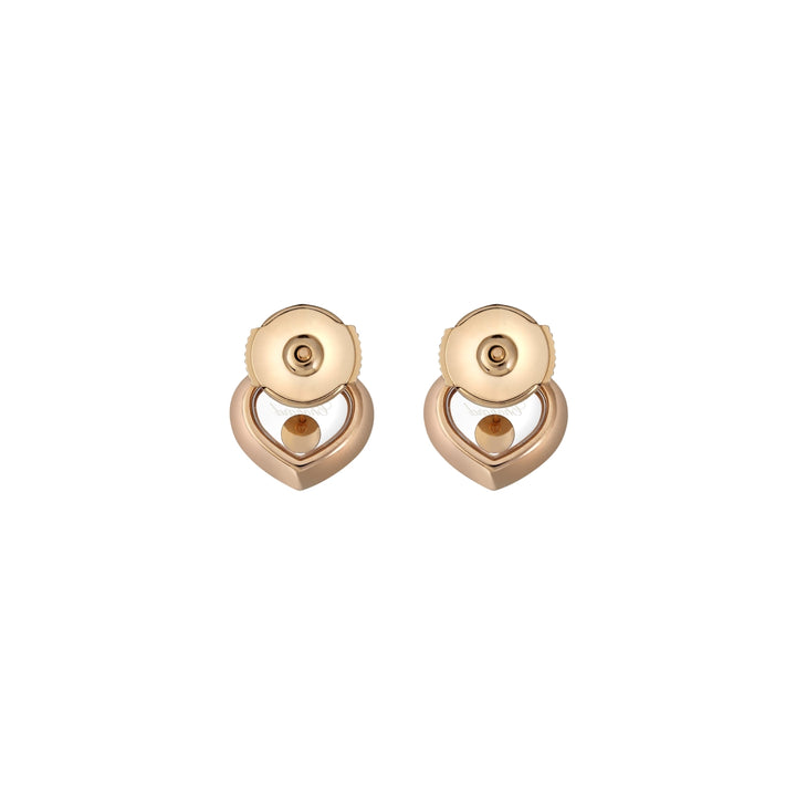Boucles d'Oreilles Happy Diamonds Icons Coeur Or Rose 83A054-5001 - Chopard Joaillerie - Boucles d'Oreilles - Les Champs d'Or